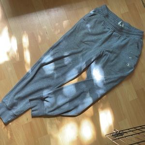 Mens Champions reverse weave grey sweatpants size medium (mens)